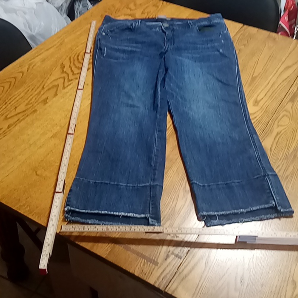DEMOCRACY Jeans Womens 14 BLUE Denim AB TECHNOLOGY Preowned Used Pants